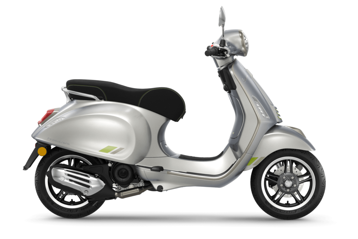 Vespa Primavera 50 Tech silver