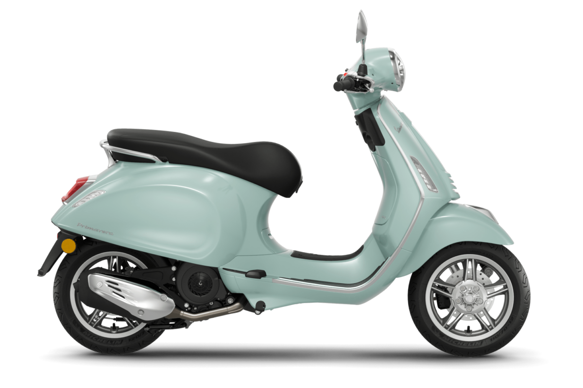vespa primavera 125 green
