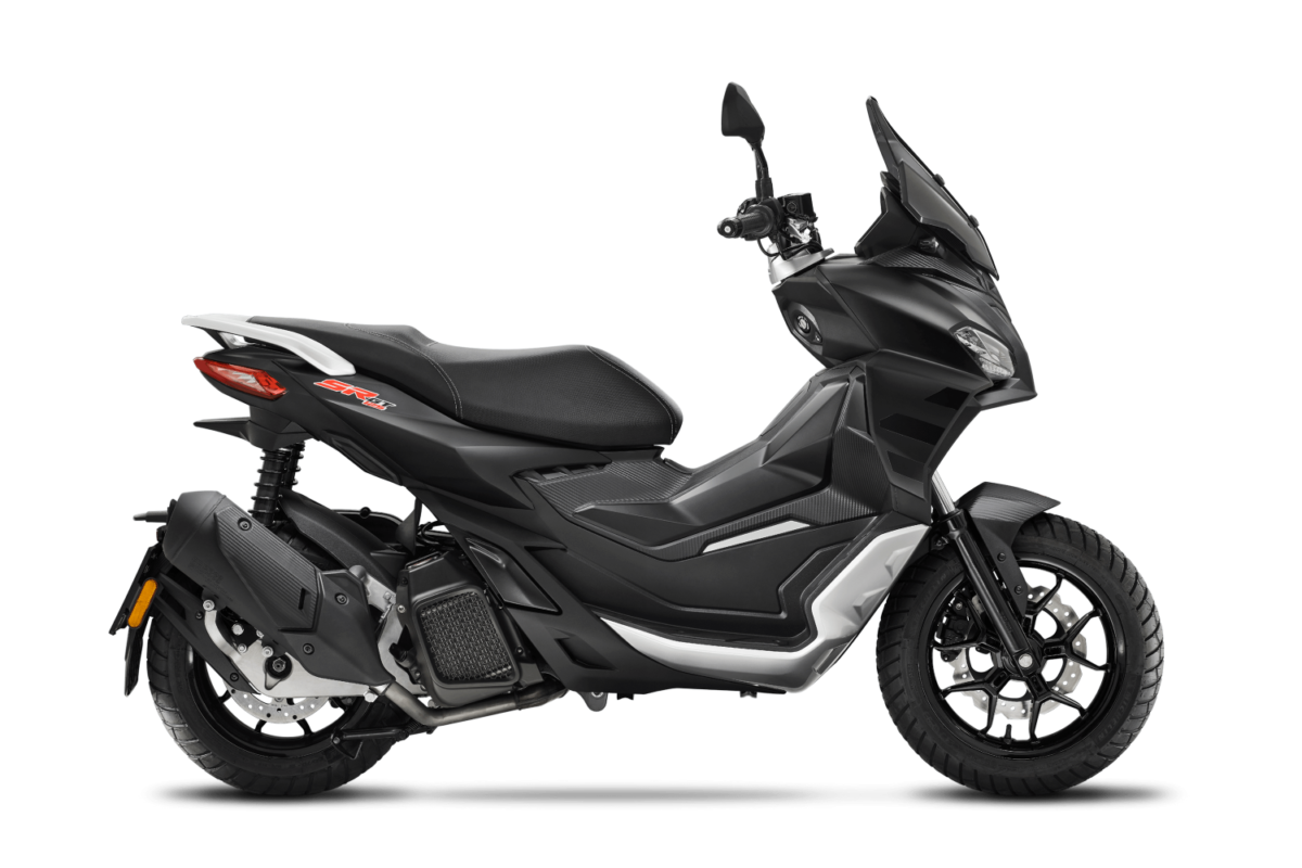 aprilia sr125 gt black