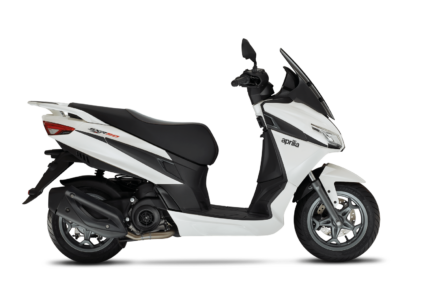 aprilia sxr 50 white