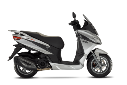 aprilia sxr 50 grey