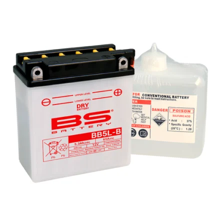 ΜΠΑΤΑΡΙA BS BATTERY BB5L-B YAMAHA CRYPTON 105/115 HONDA SUPRA SYM VF 125