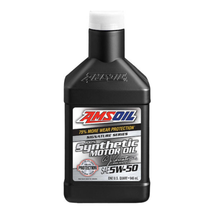 AMSOIL SIGNATURE SERIES 5W50 100% SYNTHETIC MOTOR OIL (946ml) AMRQT