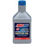 AMSOIL PREMIUM PROTECTION 20W50 100% SYNTHETIC MOTOR OIL (946ml) AROQT