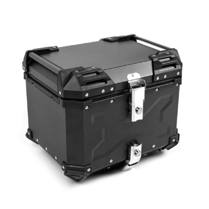 Βαλίτσα X-TYPE ALU BAGS 46 λίτρα μαύρη με πιάστρα, εσωτερική επένδυση & μαλακή πλάτη