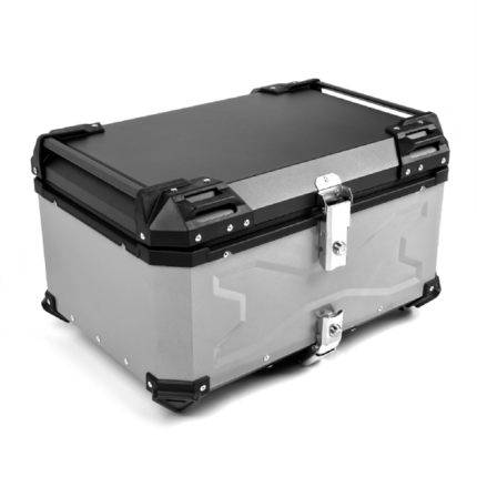 Βαλίτσα X-TYPE ALU BAGS 65 λίτρα ασημί με πιάστρα, εσωτερική επένδυση & μαλακή πλάτη