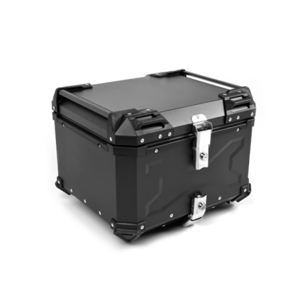 Βαλίτσα X-TYPE ALU BAGS 56 λίτρα μαύρη με πιάστρα, εσωτερική επένδυση & μαλακή πλάτη