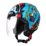 Κράνος Pilot Fazer Junior μπλε