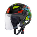 Κράνος MT Lite Dino Junior Α1 μαύρο matt