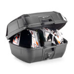 Βαλίτσα 45 λίτρα B45B+ μαύρη monolock (περιλαμβάνει πλάτη, ελαστικό δίχτυ & εσωτερικό τάπητα) GIVI 2