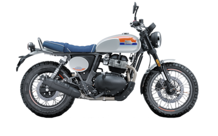 royal enfield bear 650 white
