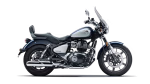 royal enfield super meteor 650 celestial blue