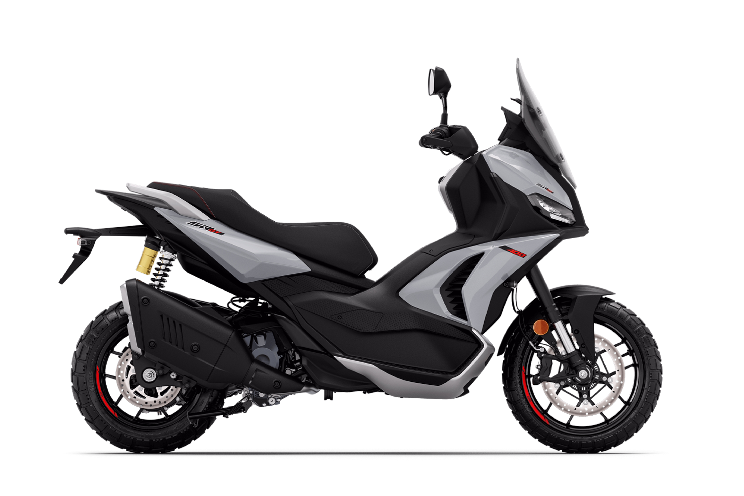 aprilia sr gt 400 grey