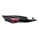 Ουρά πίσω αριστερή γνήσια για Malaguti Spectre 125 (μαύρη, κόκκινα αυτοκόλλητα)