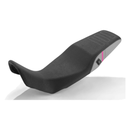 Ψηλή σέλα Austin Pink θερμαινόμενη (870mm) γνήσια για CFMOTO 450MT