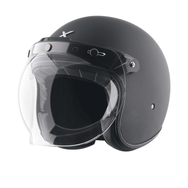 Κράνος AXOR Jet W/V Solid Dull Black