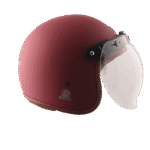 Κράνος AXOR Retro jet W_V Solid Dull Chestnut Red 2