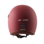 Κράνος AXOR Retro jet W_V Solid Dull Chestnut Red 4