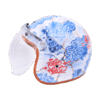 Κράνος AXOR jet Sake Roots 'n' Wheels White Blue