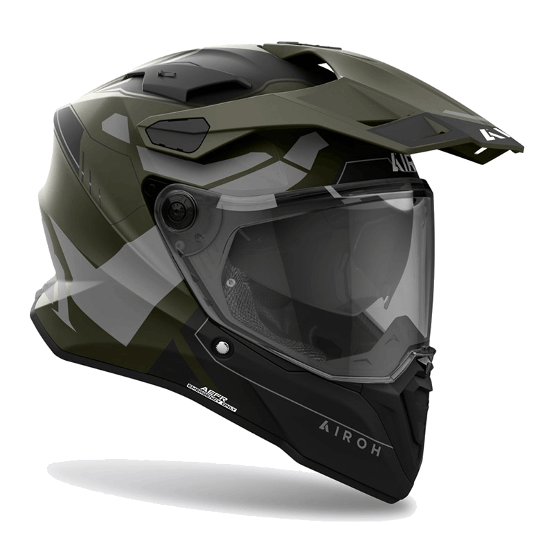 Κράνος Airoh Commander 2 Reveal military green matt