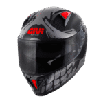 Κράνος Givi 50.Z Skull blc_graphic titan_red + Extra Visor 2