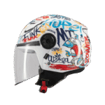 Κράνος MT Lite Crew Junior A5 άσπρο gloss